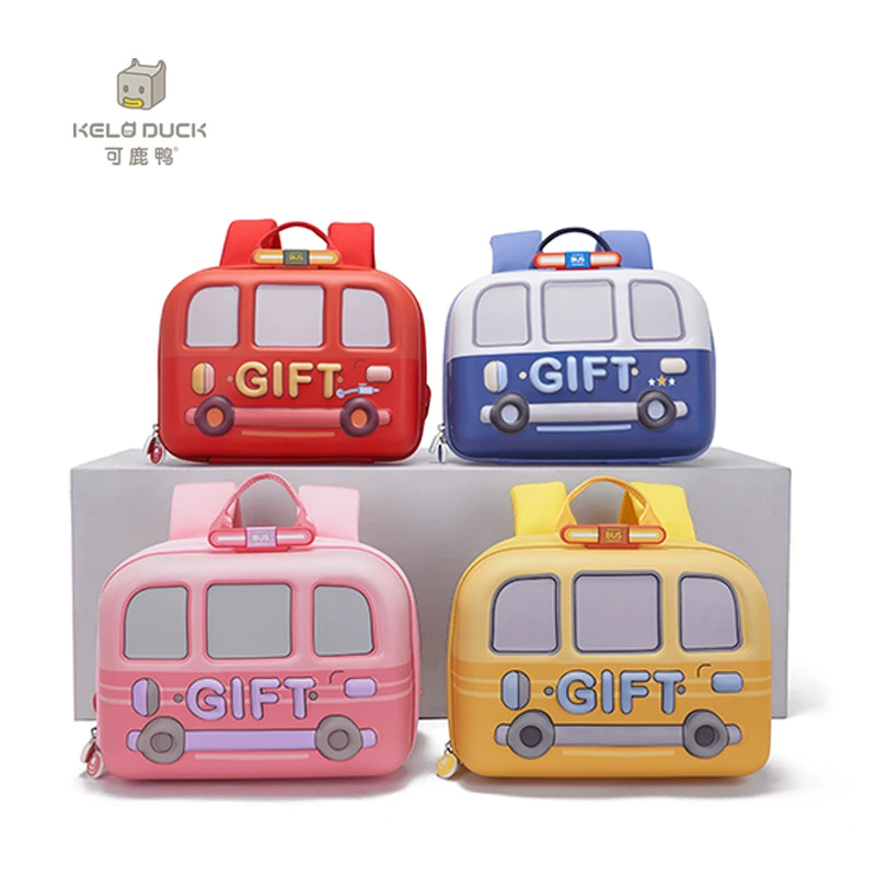 Backpack, bus, cute shoulder bag for boys lightweight