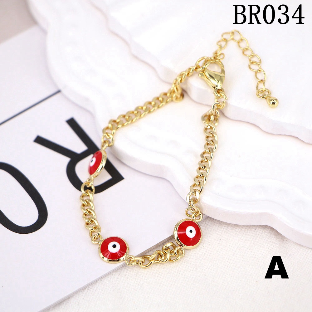 new bohemian color retro demon eye bracelet adjustable bracelet