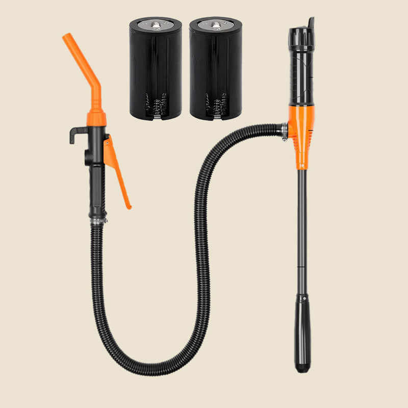 Portable electric transfer pump for cross-border use, battery-powered, suitable for pumping and transferring gasoline, diesel, and other fuels