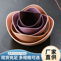 プラスチックの野菜の皿の果物の皿の食品の収納盤の家庭用の高い顔の値はかごの間食を収納して皿の大きいです。