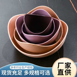 塑料备菜盘子果盘食物收纳盘家用高颜值收纳筐零食摆放盘大