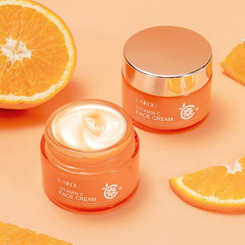 Cross-border LAIKOU Vitamin C Brightening Cream 50g Delicately nourishing and hydrating