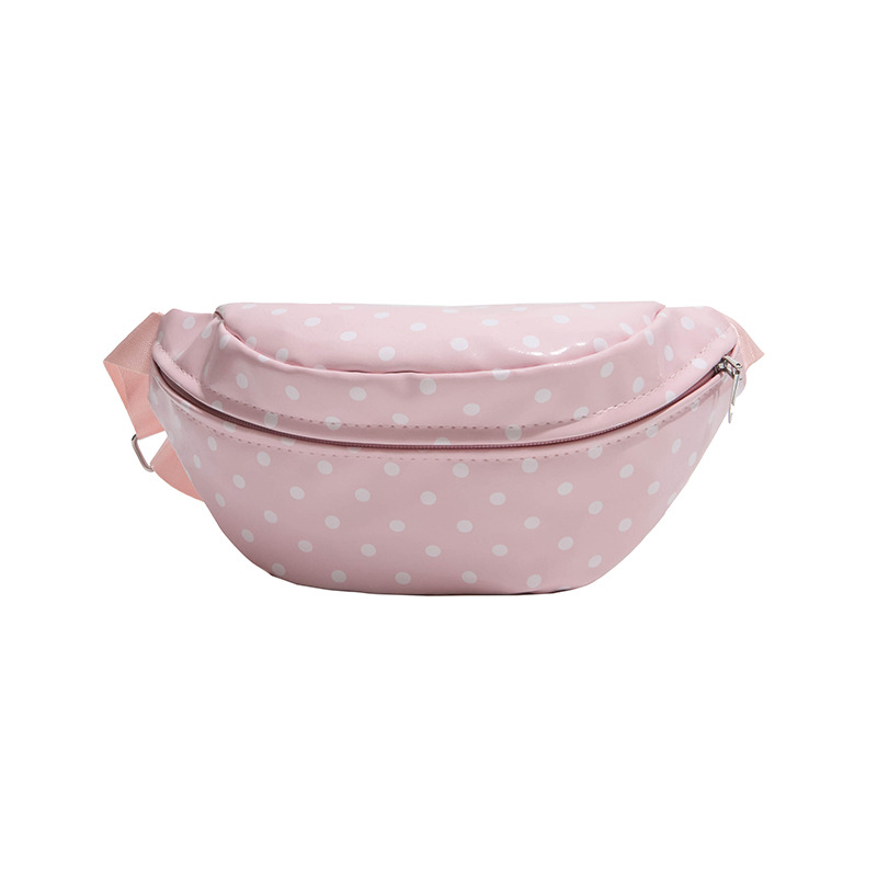 Bolso para mujeres 2026 nuevo punto de onda bolso de cintura de moda para mujeres bolso de hombro simple bolso de pecho casual bolso pequeño