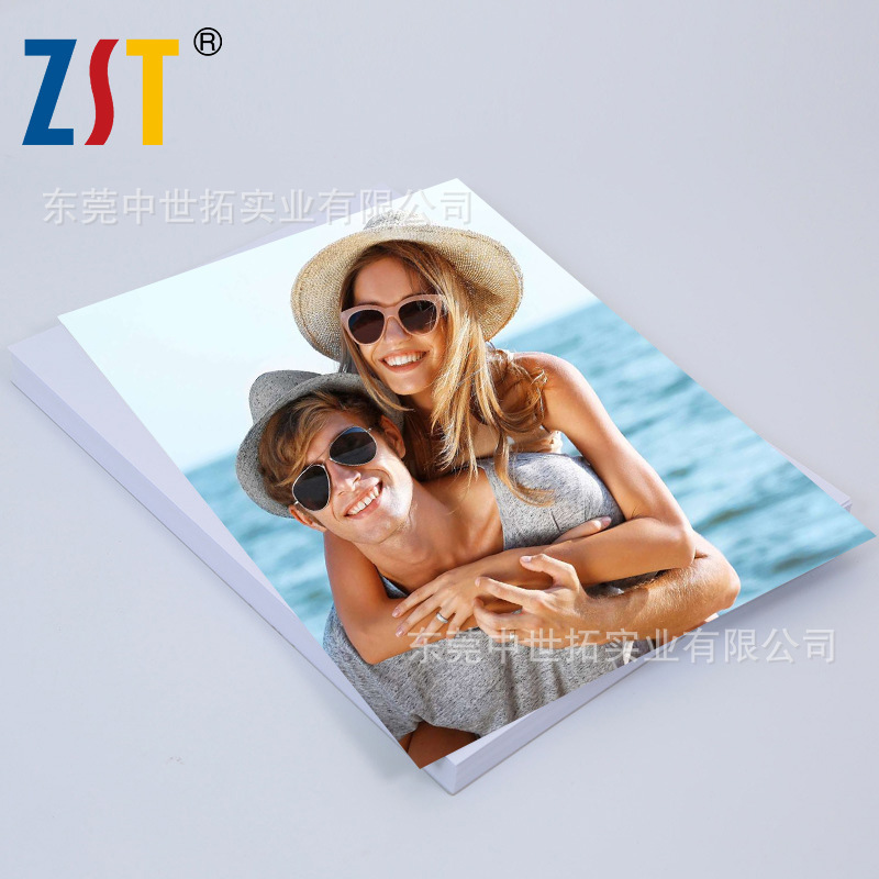 Zhongshitu Matte Single-Sided Photo Paper Multi-Size Wholesale Professional Photo Paper Factory Shipped Without Dyeing Ink and Different Grammage