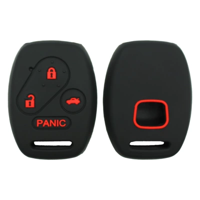 Protective Cover Remote Control — Static Rod/Key Bag - black-and-red