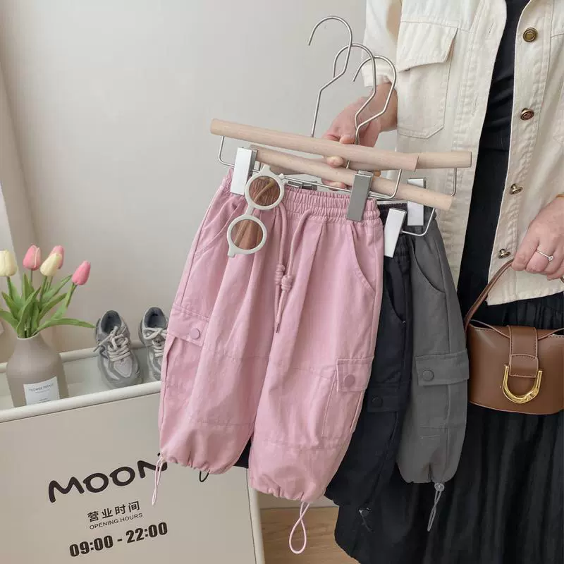 Осенние детские полупальники для девочек, Oversize, западный стиль