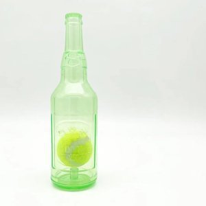 狗狗玩具瓶子tpr网球酒瓶宠物猫益智耐咬发声橡胶漂浮解闷|undefined