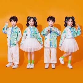 六一儿童运动会开幕式服装班服小学生啦啦队表演幼儿园演出服合唱