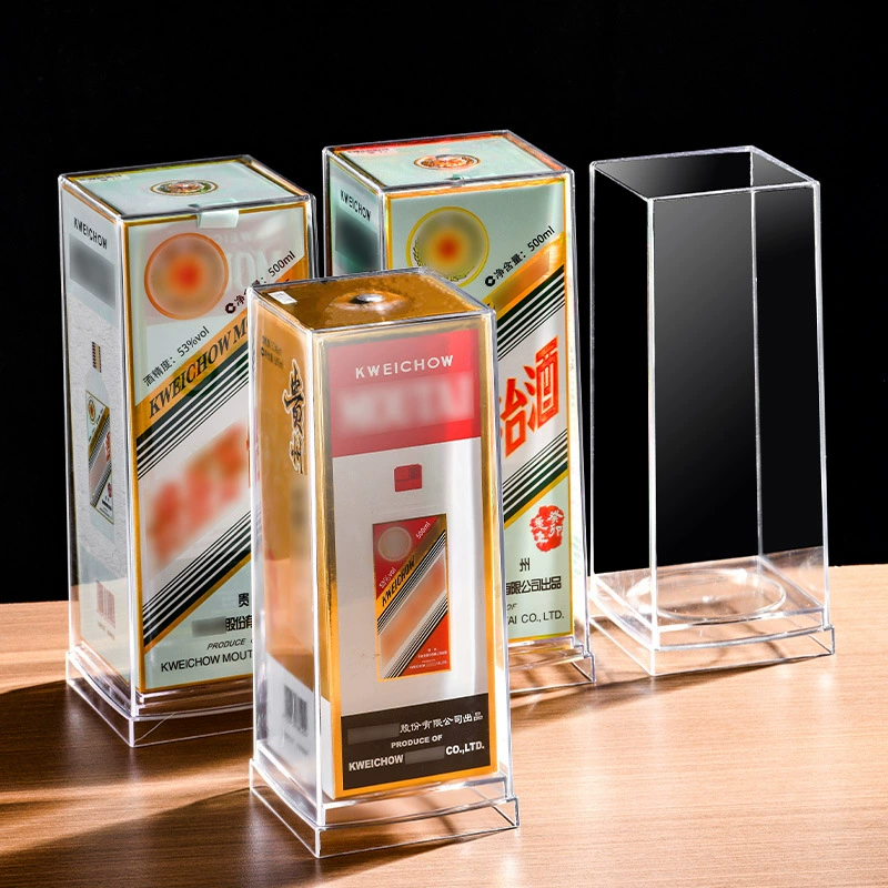 Применимый зодиак Flytian винная коробка защитная чехол для Moutai специальная прозрачная оболочка для коллекции винных бутылок