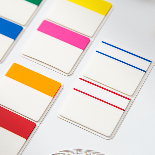 Post-it label index sticker creative cute fresh mark sticker mark tearable student bookmark paper wholesale