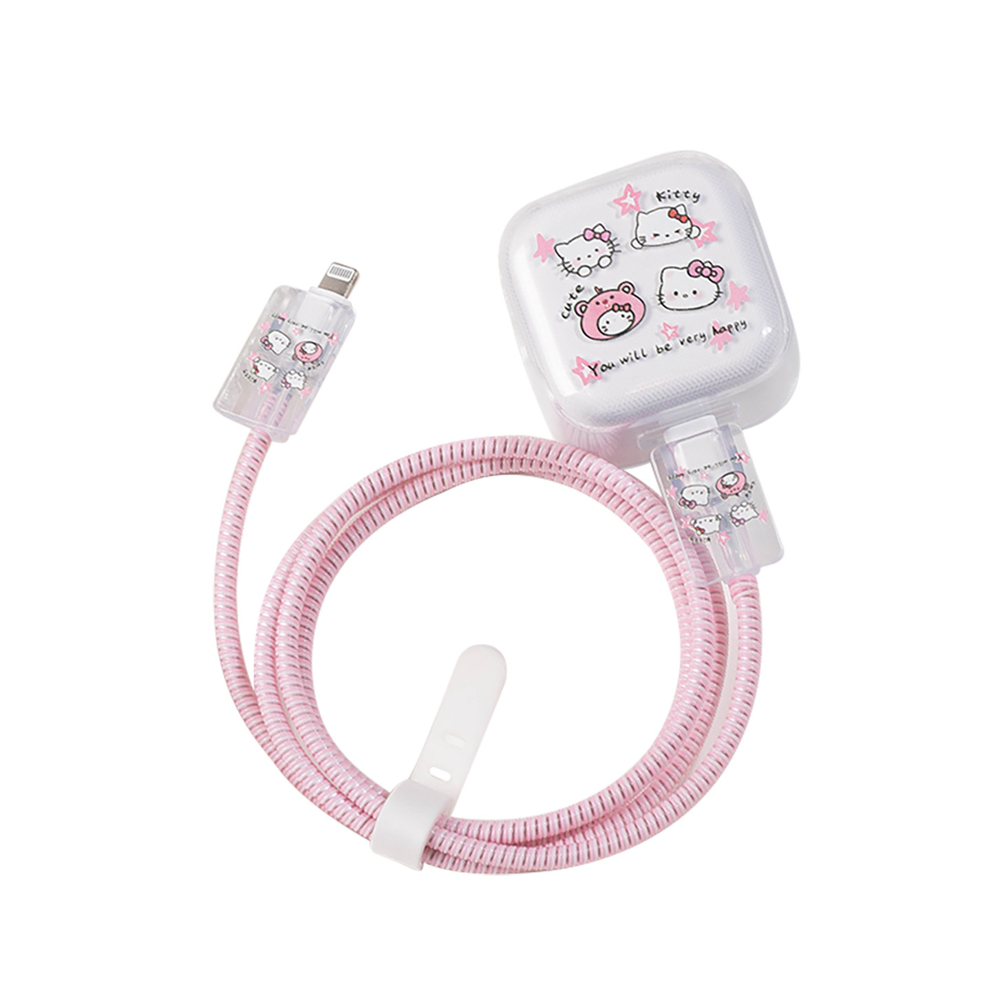 Cute cubierta de cable de datos de Apple 13 cargador 20W anti-ruptura 15 estuche proMax iphone 14