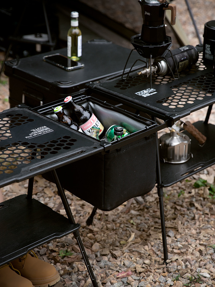 多機能屋外キャンプigtテーブルアイスバケット保温ボックス冷蔵ピクニックアイスドリンク保氷パック水貯蔵バッグ