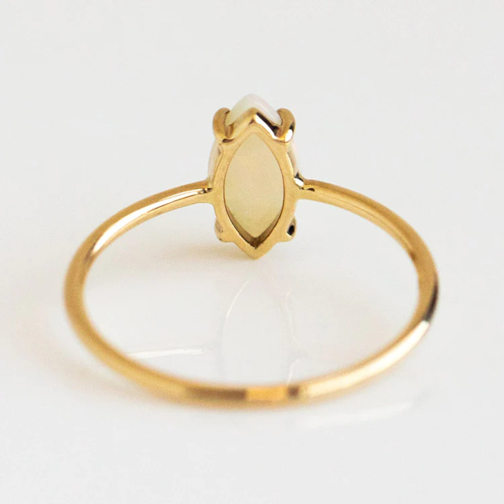 Street Occasion 925 Sterling Silver Material 925 Sterling Silver Artificial Gemstones Oval Rings