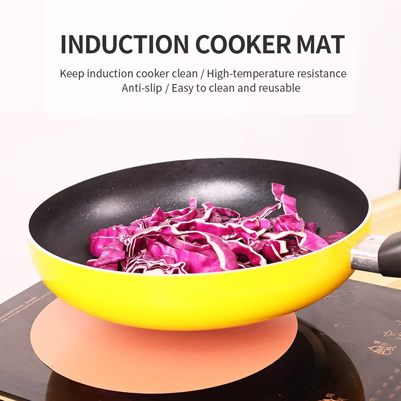 Amazon almohadilla de silicona de inducción almohadilla de Cocina de Inducción almohadilla protectora de silicona estera de inducción