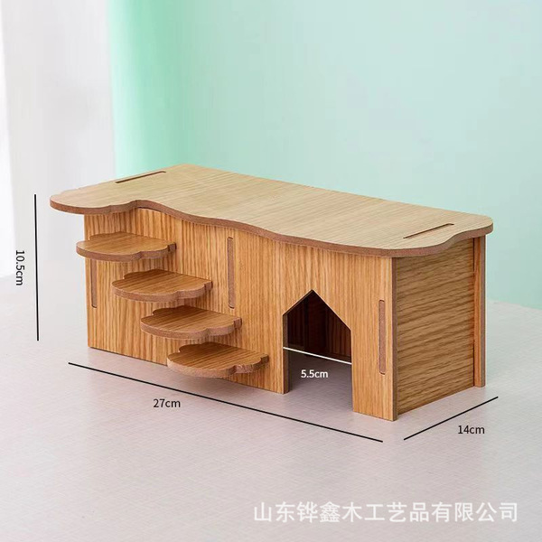 Hamster shelter roof base surface waterproof wooden bite-resistant…