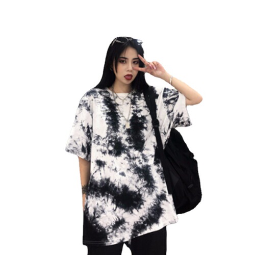 Summer Harbor Wind Women's Hip-Hop Student Loose Korean Style Ulzzang Versatile T-Shirt Top