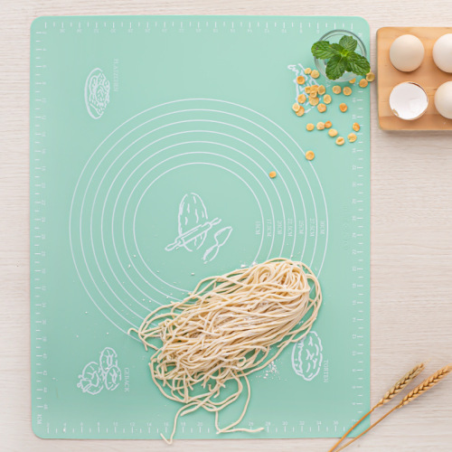 1.0/1.5/5mm silicone kneading mat non-stick silicone baking mat with scale non-slip rolling mat kneading mat