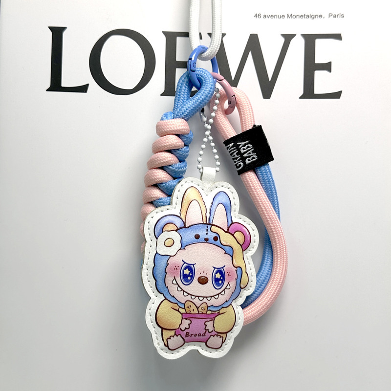 Labubu 携帯電話ストラップ 小銭入れ キーホルダー ペンダント キーチェーン ペンダント カードホルダーは香り袋として使用できます|undefined
