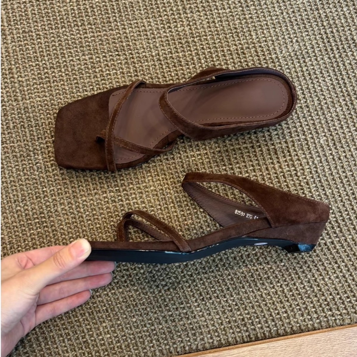 Vintage Toe Strap Roman Sandals For Women Summer Outdoor Elegant Wedge Casual Slippers_vogvips.com