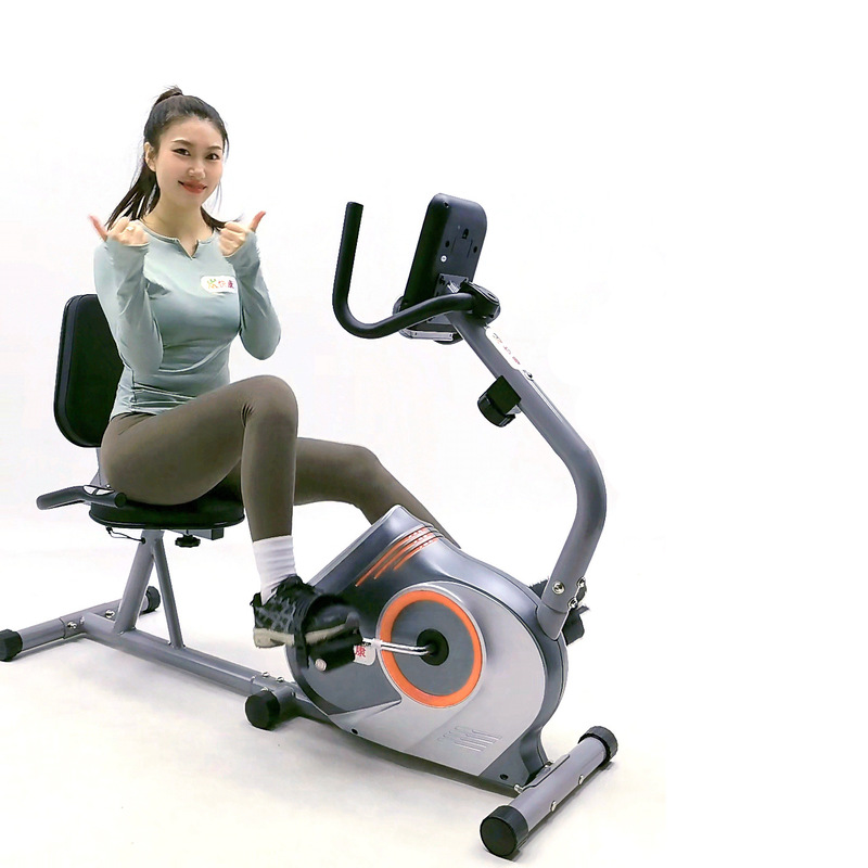 Horizontal Rehabilitation Exercise Bike, Fitness Equipment for Middle-Aged and Elderly People, Lower Limb Trainer, Home Bicycle, Indoor Sports Bicycle