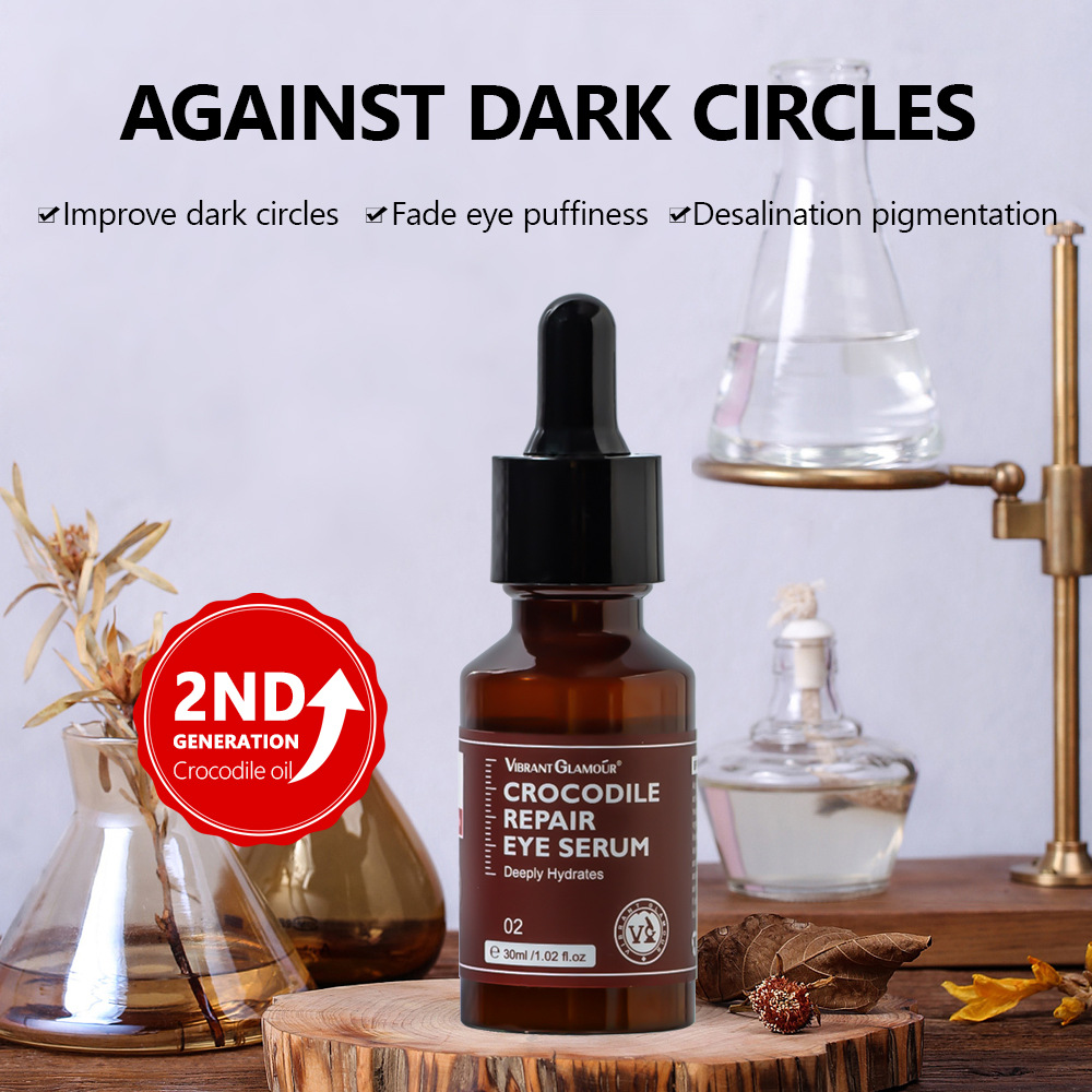 Cross-border Crocodile Eye Essence&mdash;Firming, Reducing Fine Lines, Dark Circles, Puffy Eyes, and Milia&mdash;Wholesale Original Solution