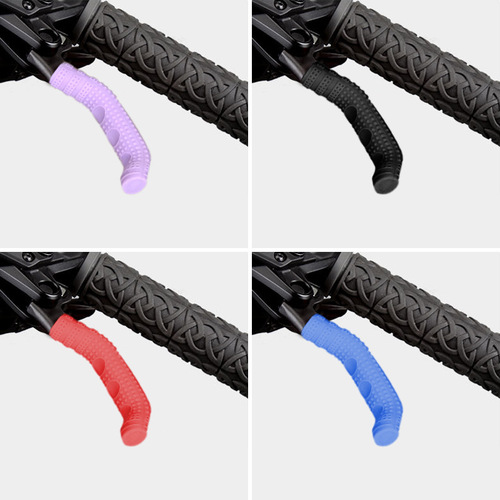 New bicycle one-shaped anti-slip brake handle cover mountain bike brake handle protective cover silicone brake handle handle cover