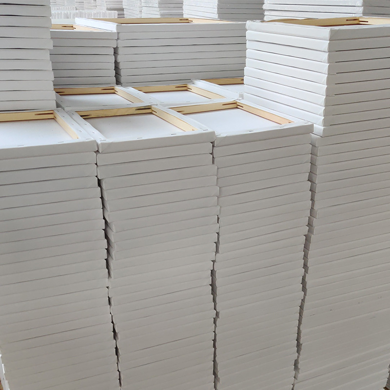 メーカー卸売り油絵フレーム純綿油絵フレームキャンバスフレーム円形異形フレーム内フレームアクリル水粉油絵ボード