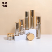 塑料亚克力双层按压乳液精华瓶喷雾套装瓶20ml30ml50ml100ml120ml