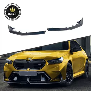 Suitable for 2024+ BMW G90 G99 M5 MP models: double-sided carbon fiber front lip and front spoiler modification for G90M5