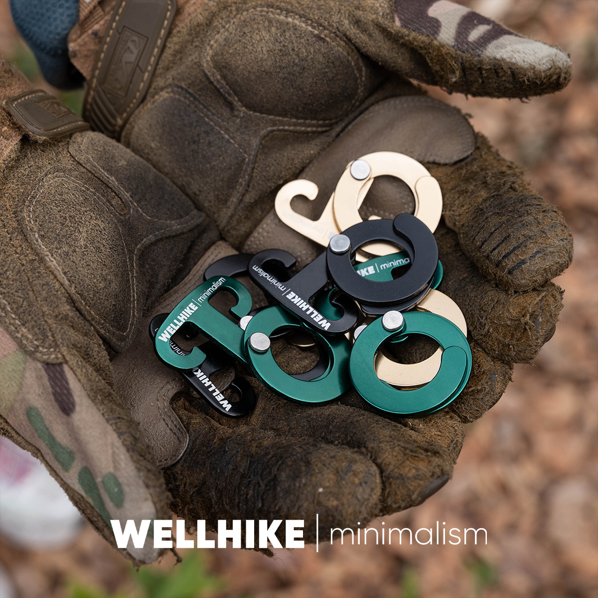 Outdoor Aluminum Alloy Camping Wind Rope Buckle Tent Naughty Monkey Multi-Functional Hanging Buckle Hook Self-Locking Quick-Hook O-Shaped Buckle