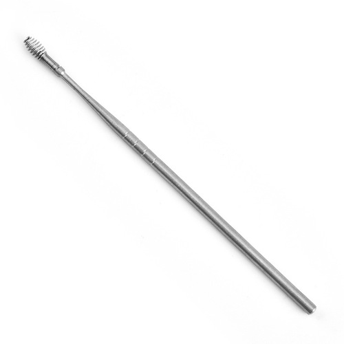 Stainless steel ear scoop 6-piece set ear scoop ear picking tool set portable spiral spring ear cleaning artifact