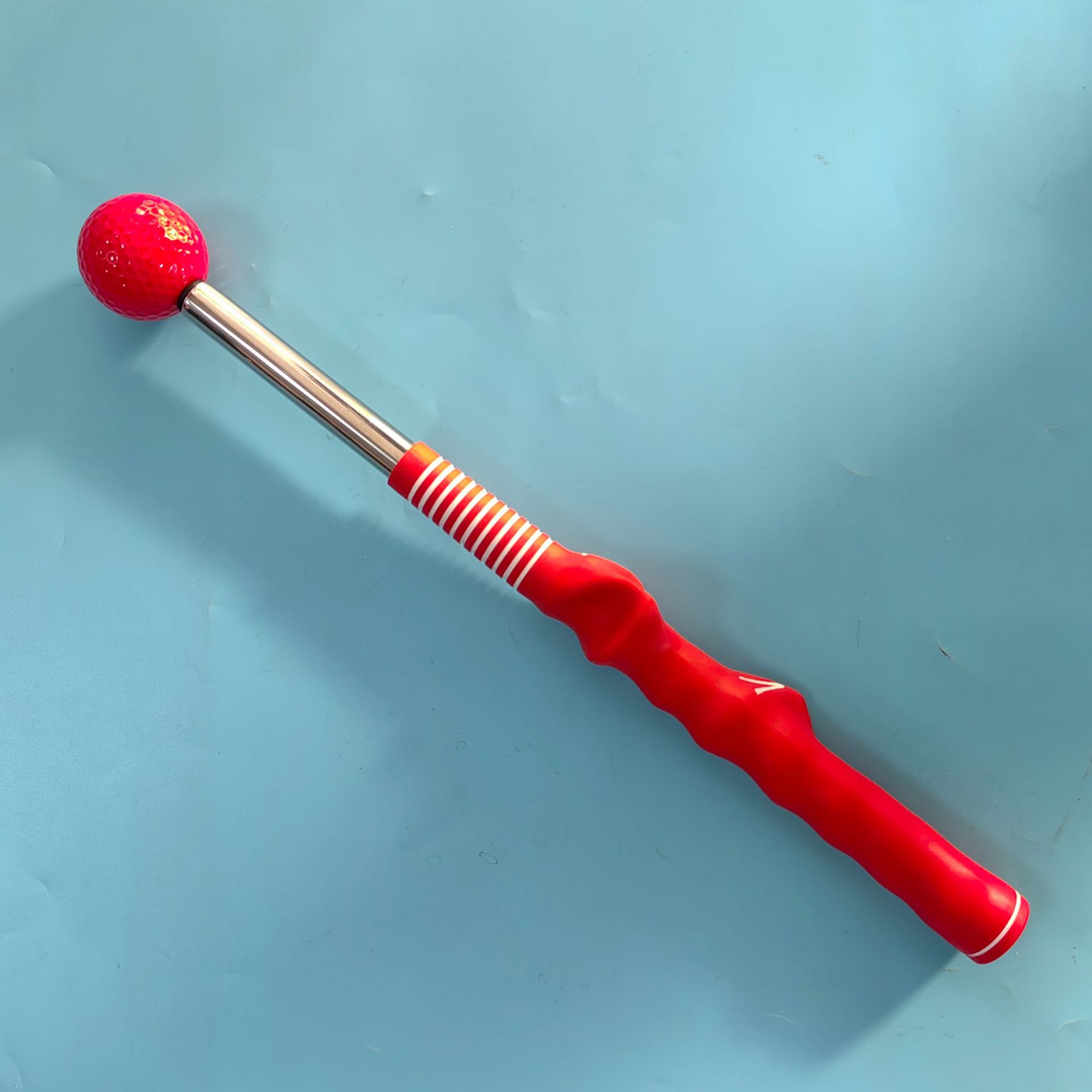 빨간색 그립 + 빨간색 공(색상 상자 제외)