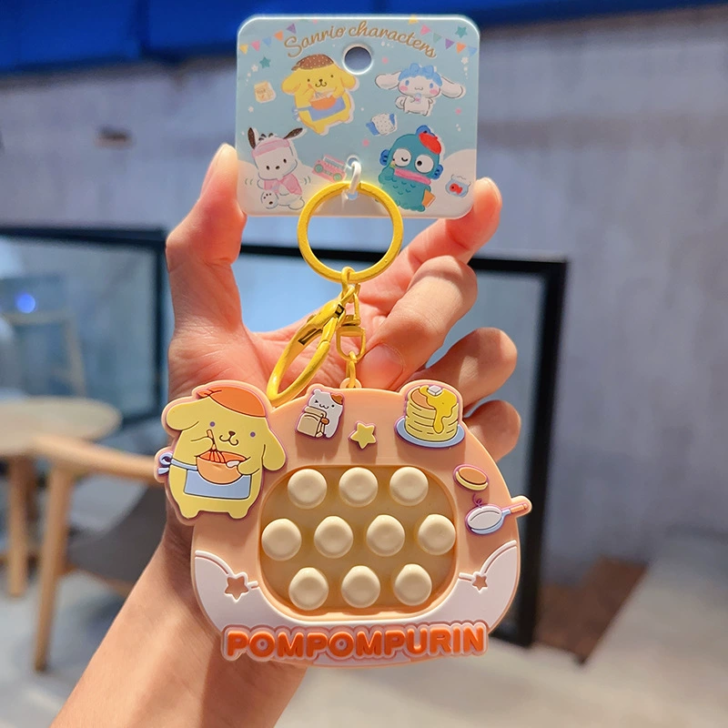 Плюшевый брелок Sanrio Hello Kitty, оригинал, мягкая подвеска 11×7.5 см, коллекционный талисман