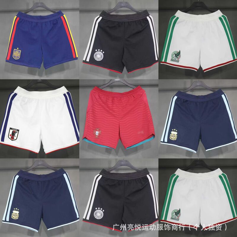 Football Uniforms Player Version Arsenal Inter Milan Chelsea Belgium Germany Mexico Portugal Argentina Shorts