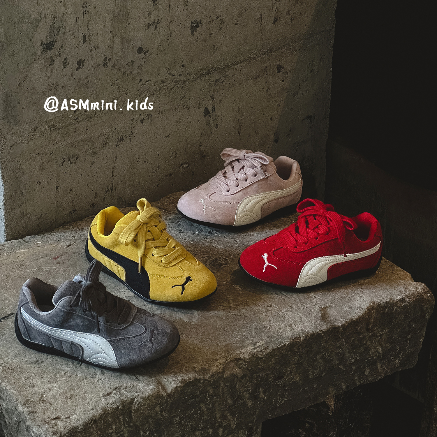 多色入儿童真皮阿甘鞋2025秋季新款男童复古赛车鞋女童德训休闲鞋