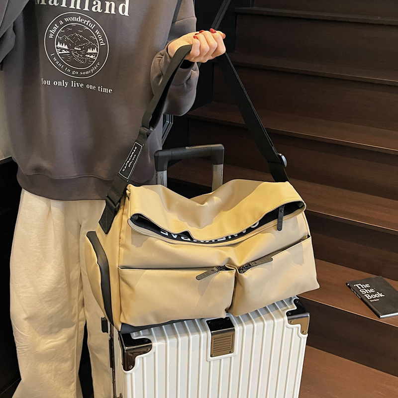 多功能旅行包男女短途手提大容量健身包干湿分离鞋仓训练收纳包|undefined