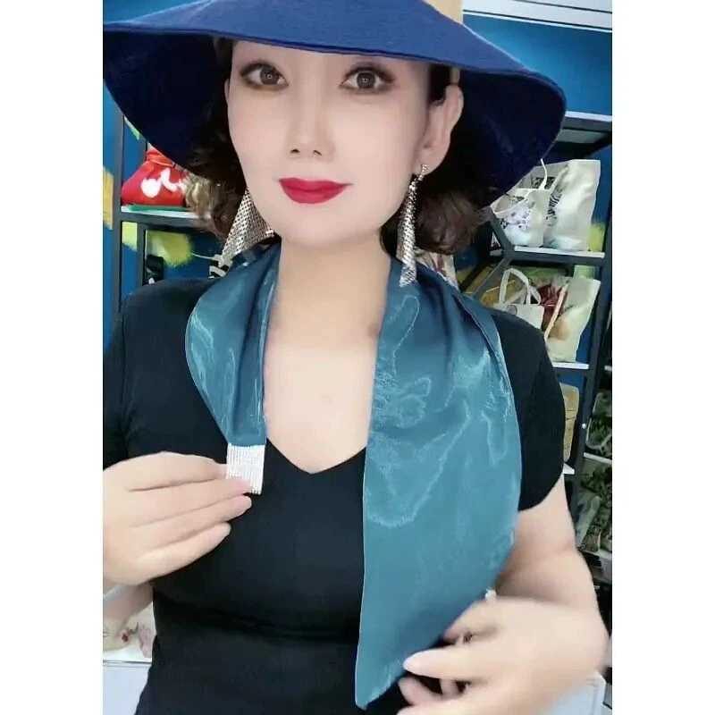 Universal summer scarf, neckerchief, internet celebrity, with neck protection