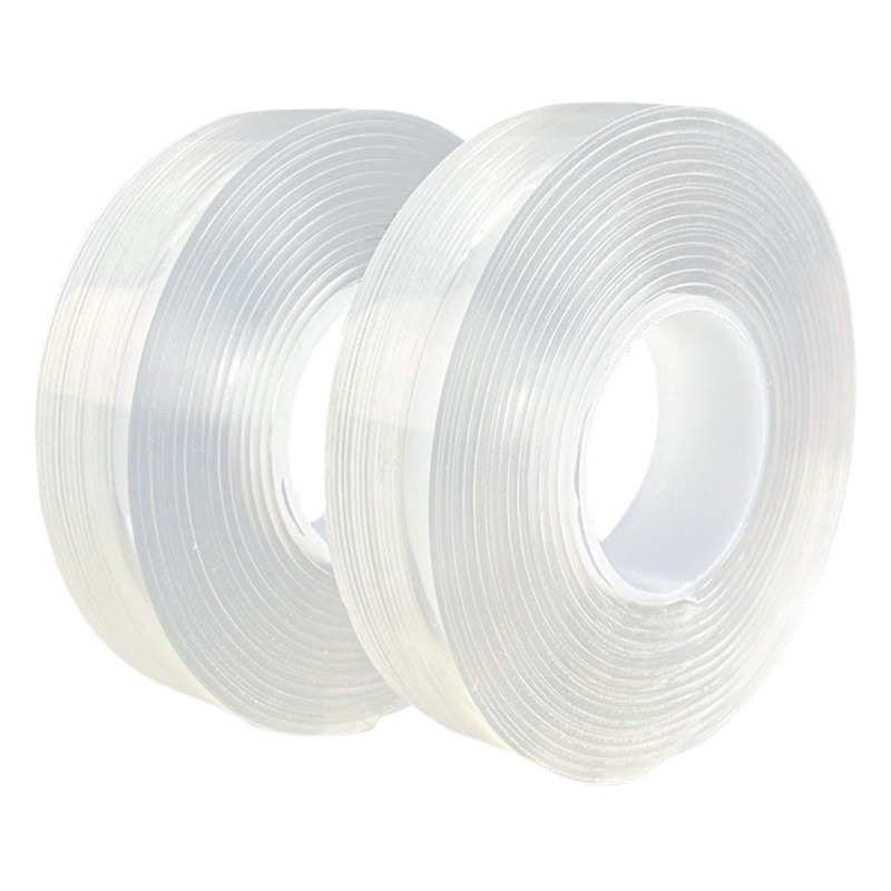Nano adhesivo acrílico transfronterizo fuerte adhesivo transparente sin costuras gancho de cinta adhesiva de doble cara adhesivo de doble cara cinta de lavado al por mayor