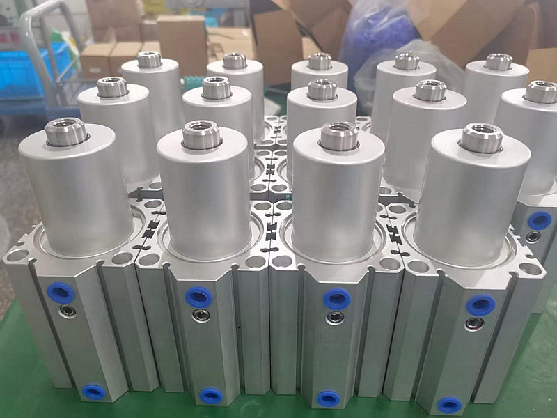 气立可型恒拓高型旋转下压夹紧气缸SCL/SCR/NKS20/25/32/40/50/63