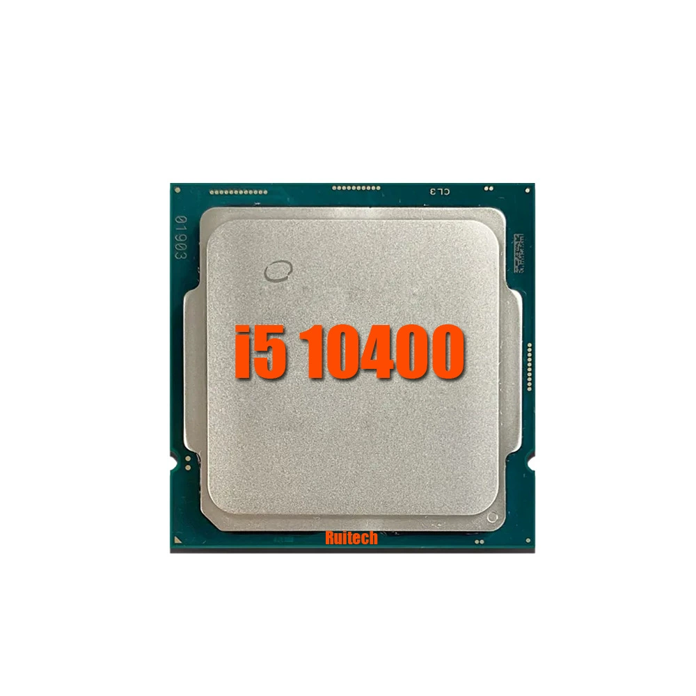 Разобранный подержанный чип CPU LGA1200 i5-10400