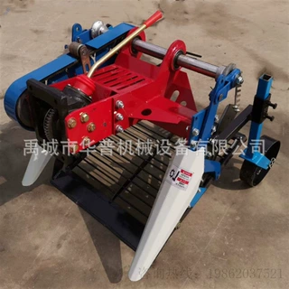 土豆收获机手扶四轮地瓜红薯黄姜洋葱多功能薯类收获机挖土豆机器