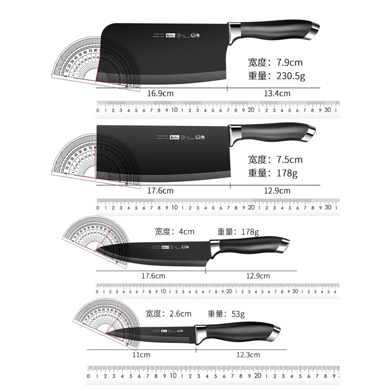 新商品のステンレス包丁のまな板の調理器具セットのセットの台所の家庭用の台所の包丁の組み合わせの果物の包丁の卸売りは代行します。|undefined