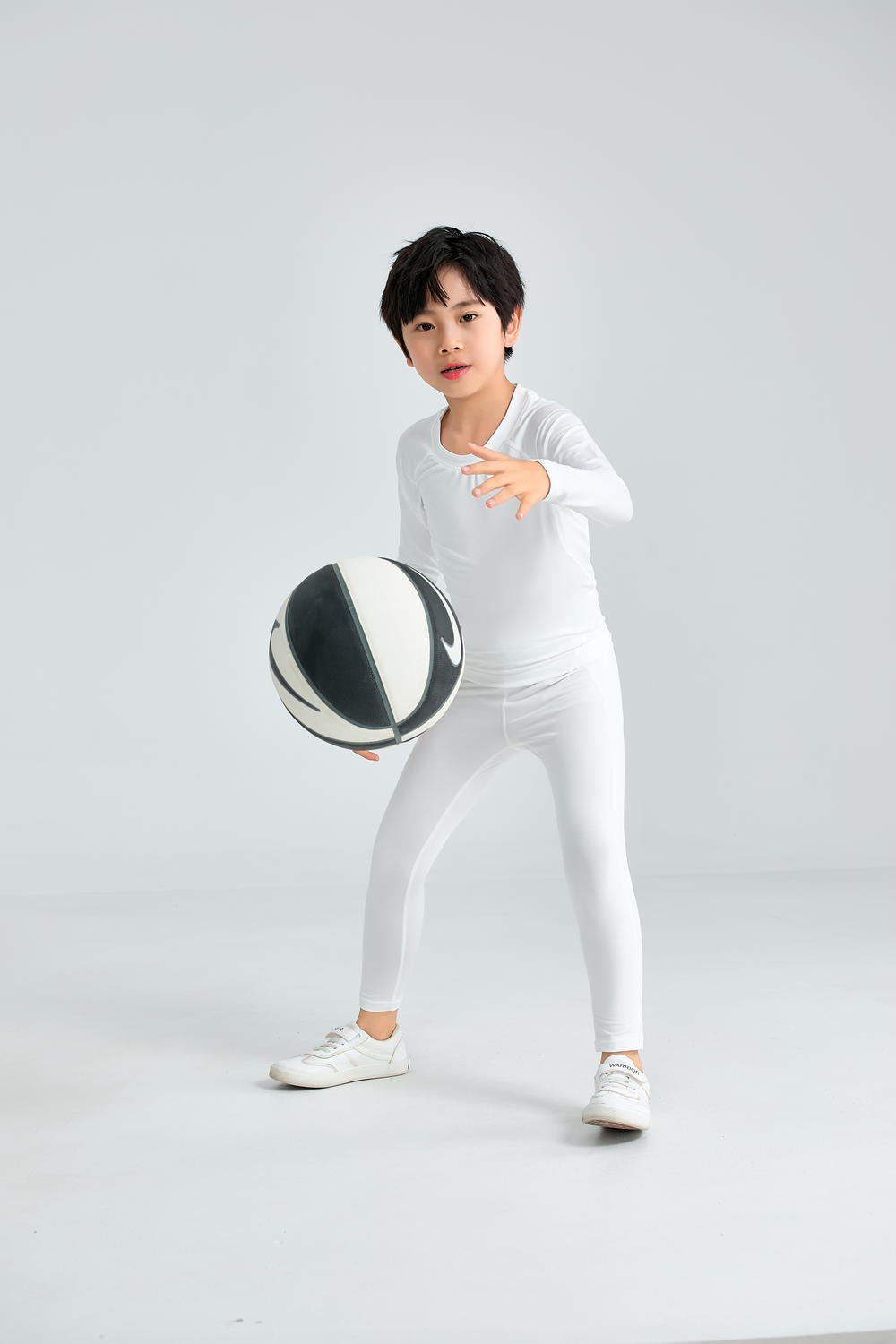Niños de mangas largas traje de camiseta de fútbol de baloncesto ropa de fitness se puede imprimir 310 con lana se puede usar fuera