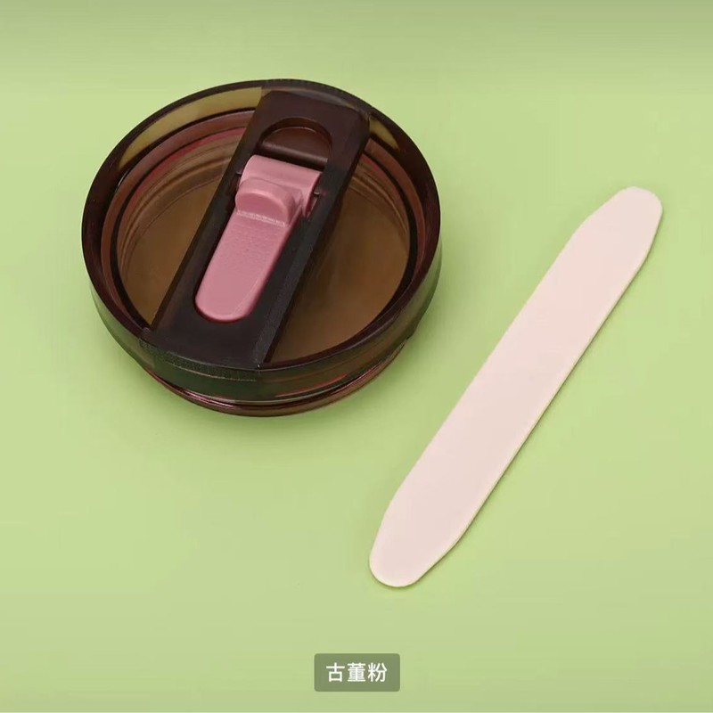 跨境14/30/40oz密封防漏吸嘴杯盖可拆卸透明塑料盖硅胶汽车杯盖|undefined