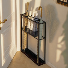 雨伞收纳架家用门口置物架放伞办公室商用入户门后雨伞桶沥水架子