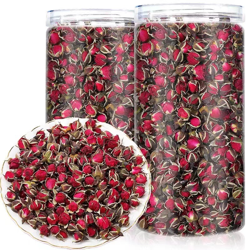 云南金边玫瑰花茶散装批发金边玫瑰批发干玫瑰重瓣玫瑰一件代发包