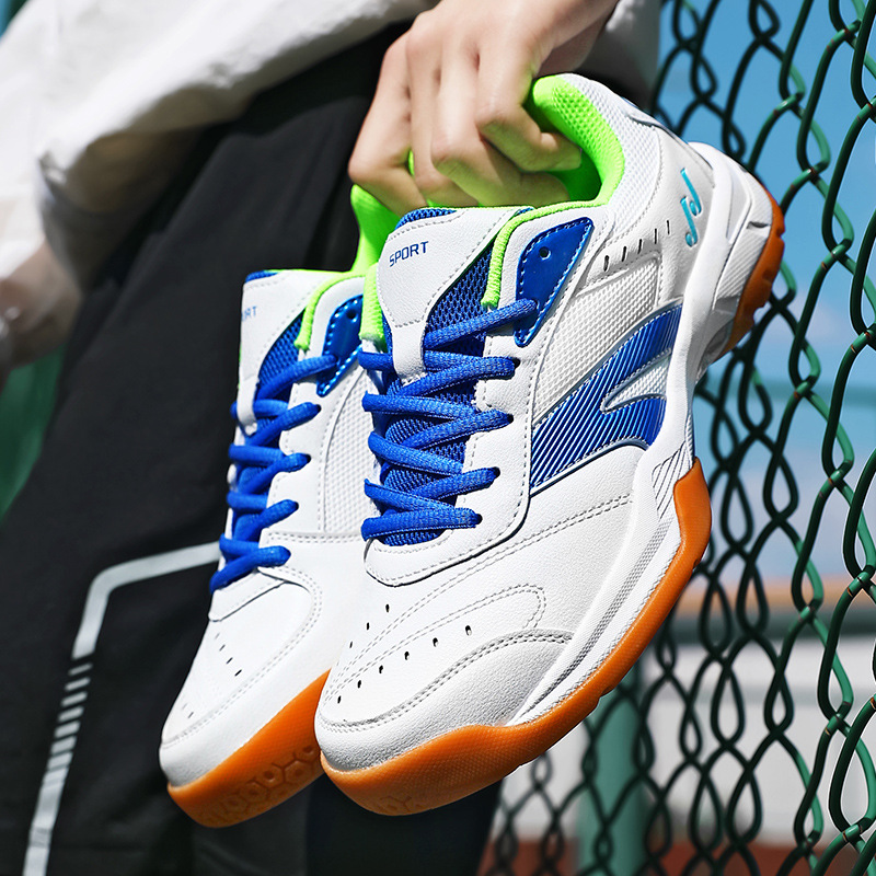 Entrenamiento en interiores zapatos de bádminton juveniles entrenamiento de tenis de mesa zapatos de tenis de pareja transfronterizos nuevos zapatos de tenis de pareja