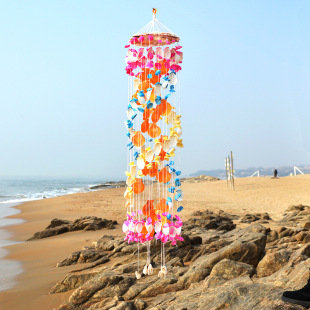 Natural Shell Wind Chimes Hanging Conch Gifts for Girls Birthday Gifts Bedroom Home Decoration Crafts Holiday Gifts