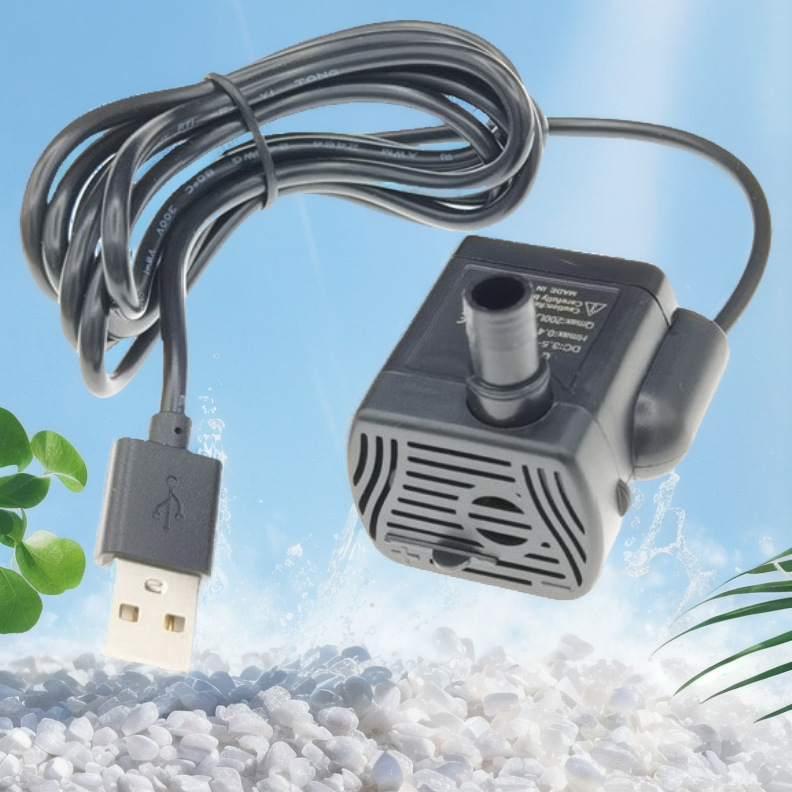 源头工厂USB-1020加湿器水泵5V直流无刷宠物水泵手机散热微型水泵|undefined