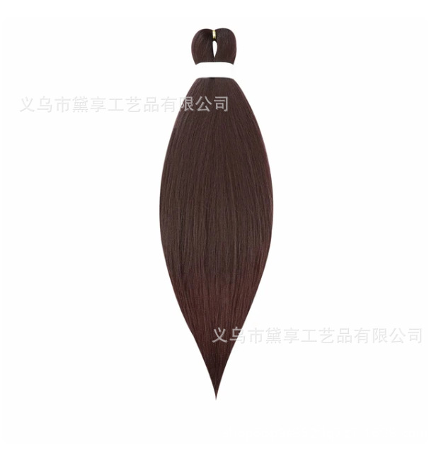 Peruca transfronteriza PVC ignífugo a baja temperatura africano aguja de trenza de trenza extensión EZ gran trenza esponjosa ajuste de baja temperatura
